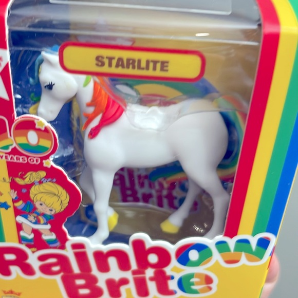 New Rainbow Brite RARE CHASE! Starlite 40th Anniversary 2023 Figure Horse - Picture 4 of 12